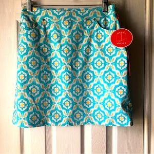 NWT Hearts of Palm Petite Skort